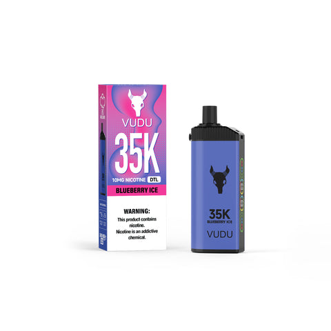 VUDU 35K Disposable - Blueberry Ice