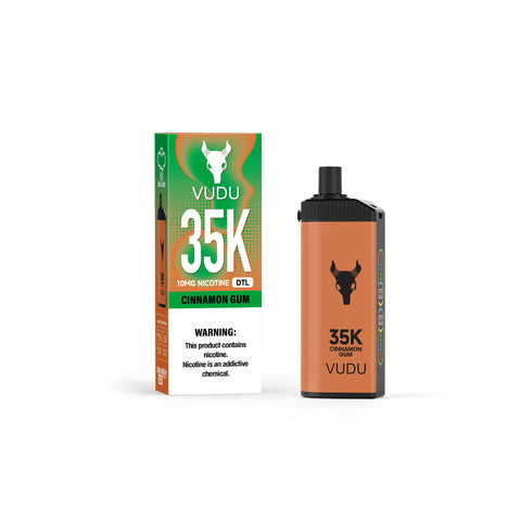 VUDU 35K Disposable - Cinnamon Gum