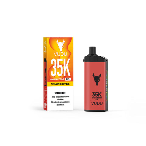 VUDU 35K Disposable - Strawberry Ice