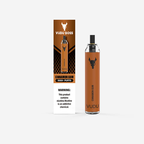 VUDU BOSS 5000 Puffs -  Cinnamon Gum