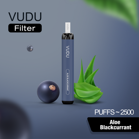 VUDU Filter 2500 Puffs Disposable - Aloe blackcurrant
