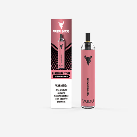 VUDU BOSS 5000 Puffs -  Blueberry Lychee