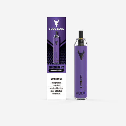 VUDU BOSS 5000 Puffs -  Blueberry Ice
