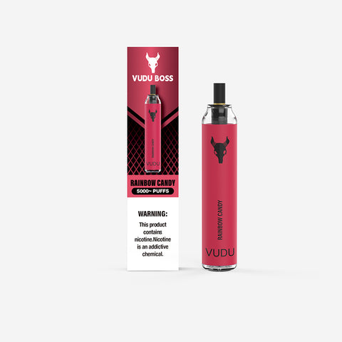 VUDU BOSS 5000 Puffs -  Rainbow Candy