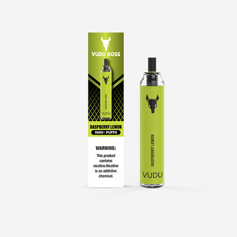 VUDU BOSS 5000 Puffs - Raspberry Lemon
