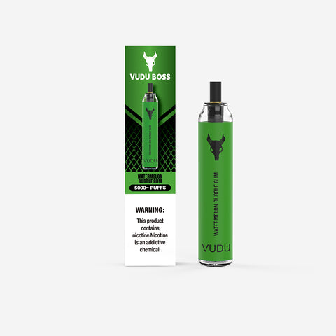 VUDU BOSS 5000 Puffs - Watermelon Bubble Gum