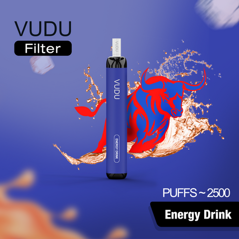 VUDU Filter 2500 Puffs Disposable - Energy drink