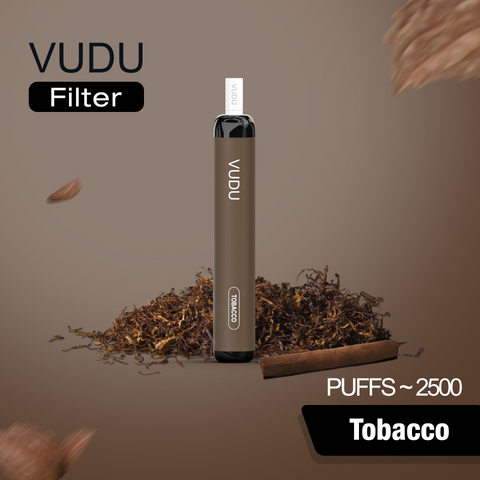 VUDU Filter 2500 Puffs Disposable - Tobacco