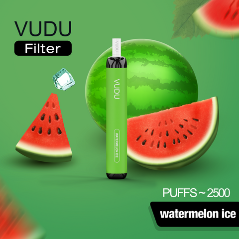 VUDU Filter 2500 Puffs Disposable - Watermelon ice